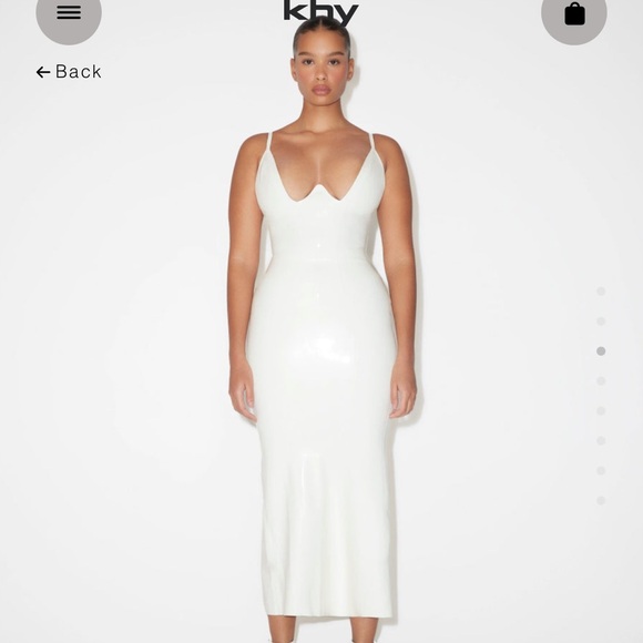 Women's White Dress - Picture 1 of 10